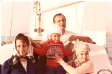 Tutta la famiglia in barca