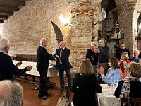 Buffet di benvenuto Paolo ringrazia il Presidente del Circolo